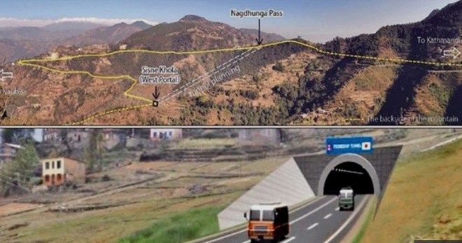 नागढुंगा सुरुङमार्ग नयाँ वर्षदेखि संचालनमा आउने, चिनियाँ ‘ज्वाइण्ट भेन्चर’लाई ठेक्का दिने तयारी